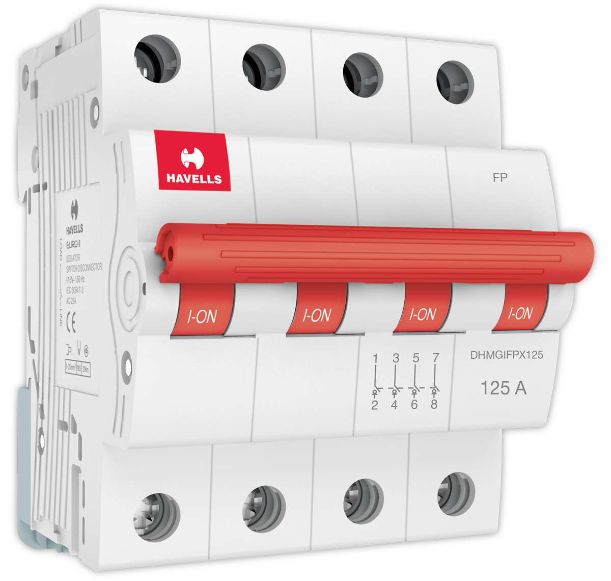 Havells Isolator fp 40 A to 125 A Isolator Switching Device