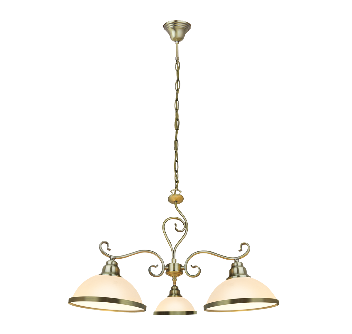 Havells Ornalite Chandelier 1 X 3LS E27 BRZ Ceiling mounted Chandelier