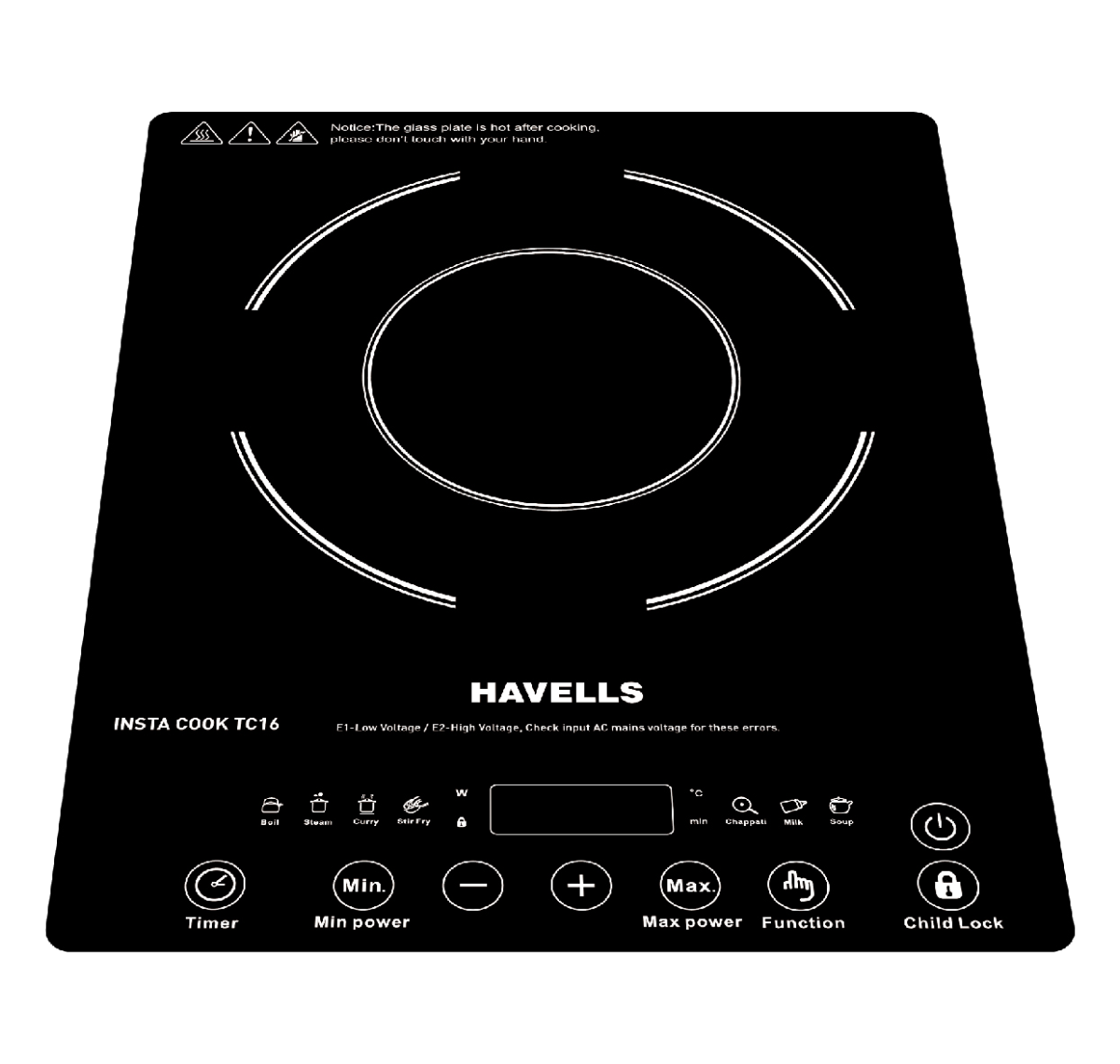 हैवेल्स इंस्टा कुक टीसी16 1600 डब्ल्यू