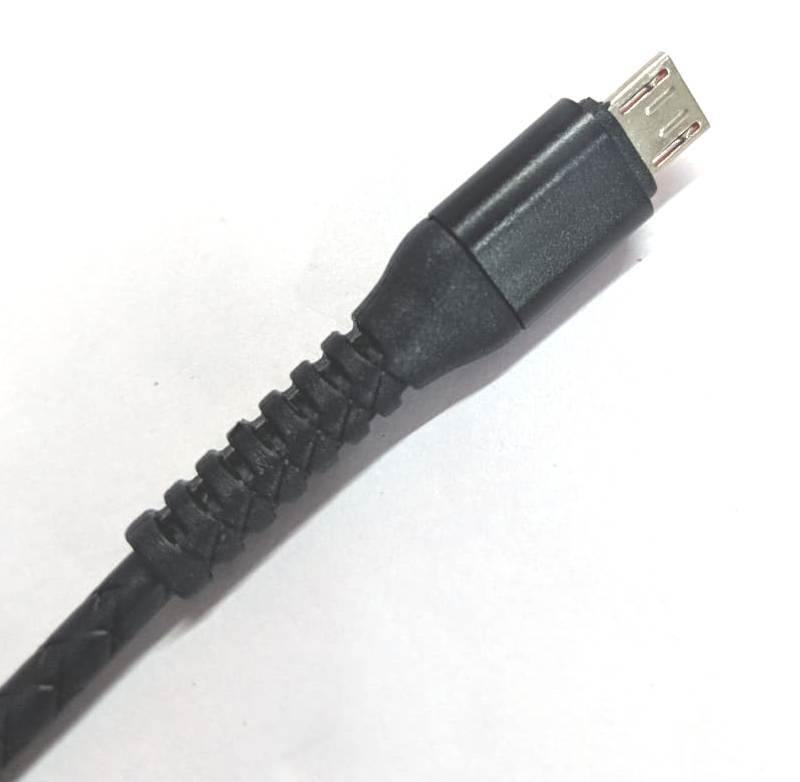Detec Data Cable - Spring Cable USB Type - Micro USB Port - Detech Devices Private Limited