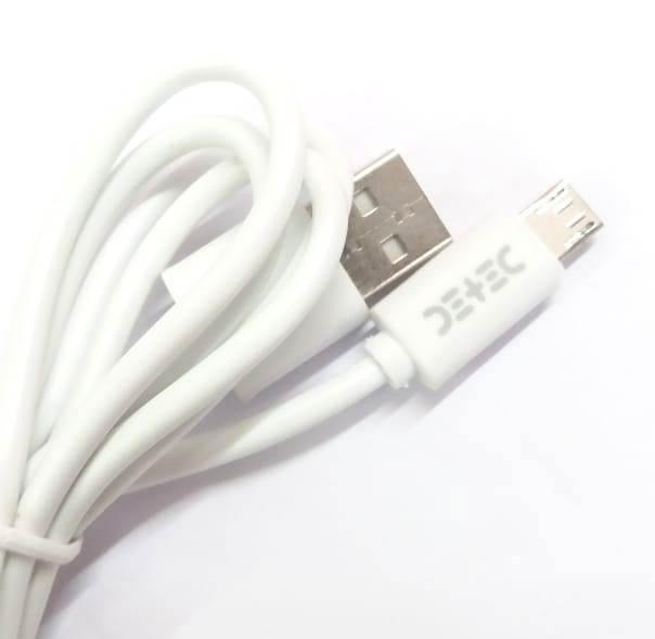 Detec Data Cable. Micro USB port charging cable - 2Amp - Detech Devices Private Limited