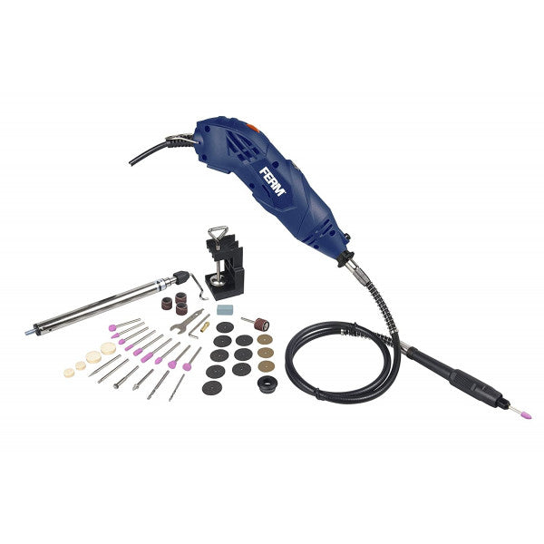 Ferm CTM1017 Combi Tool 160W with 40 Accessories