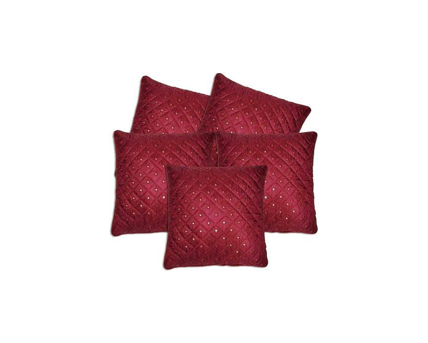 Desi Kapda Embroidered Cushions Cover