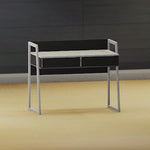 Load and play video in Gallery viewer, Detec™ Study Table - White &amp; Grey Color
