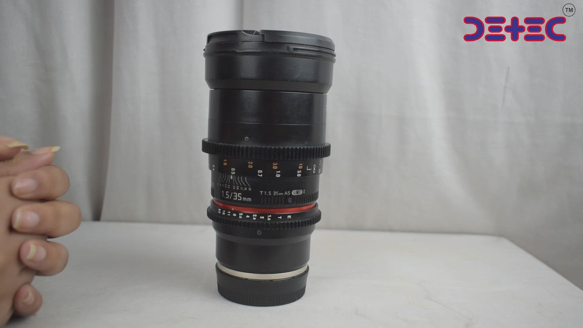 Used Samyang 35mm T1.5 AS UMC II Wide Angle VDSLR II Cine Lens for Sony E