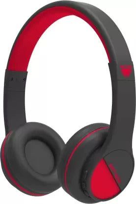 Open Box, Unused ANT AUDIO Treble 500 Bluetooth Headset Black Red On the Ear