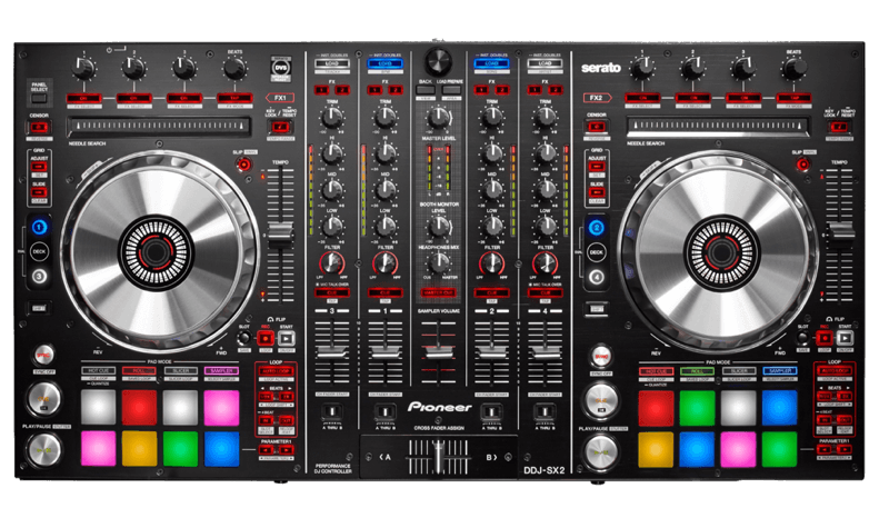 Pioneer DDJ SX2 4 Channel Serato DJ Controller with Performance Pads