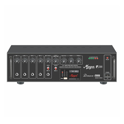 Mega Denson 200U High Power Mixer Amplifier