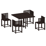 Load image into Gallery viewer, Detec™ Lmao 4 Seater Dining Set
