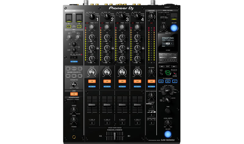 Pioneer DJM 900NXS2 4 Channel Digital Pro DJ Mixer