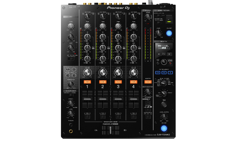 Pioneer DJM 750MK2 4 channel Mixer With Club DNA