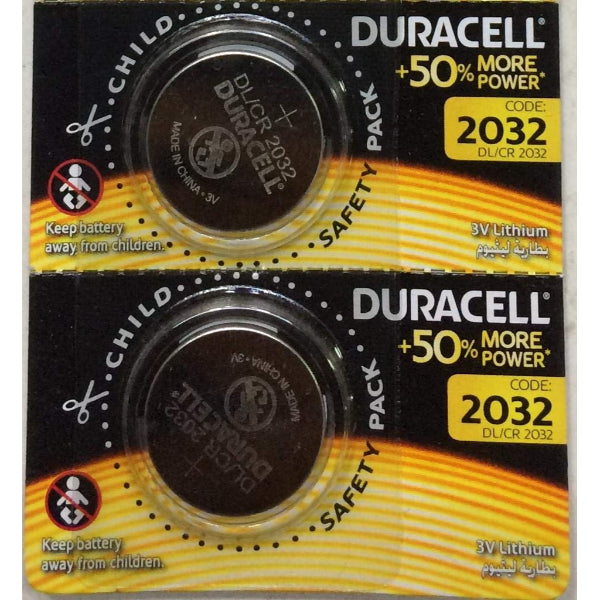 ड्यूरासेल बैटरी 2032 (3 का पैक)