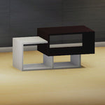Load and play video in Gallery viewer, Detec™  Coffee Table - White &amp; Brown Color

