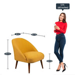 Load image into Gallery viewer, Detec™ Jean Luxe Chair - Yellow Color
