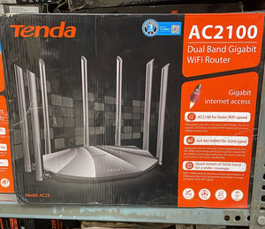 Open Box, Unused Tenda AC19 AC2100 Dual Band Gigabit Wireless Router