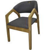 Load image into Gallery viewer, Detec™ Solid Wood Armchair - Grey Color

