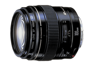 Canon EF100mm F/2 USM Telephoto Lens For Canon SLR Cameras
