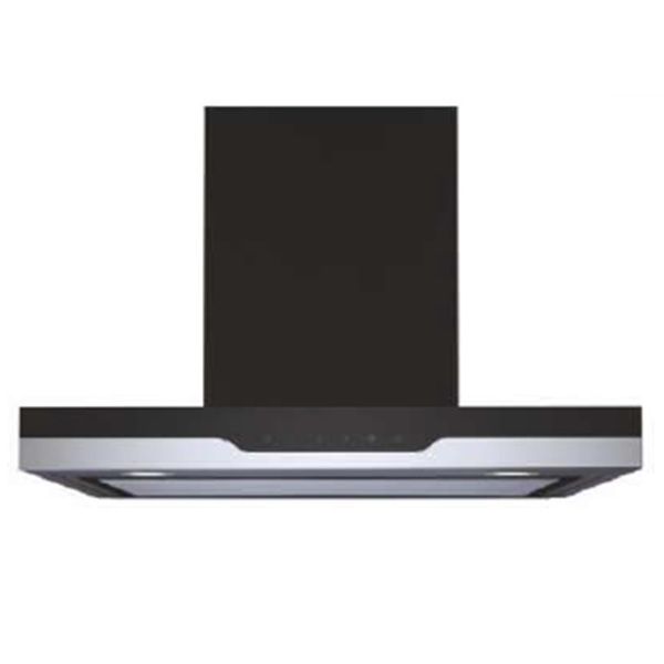 Elica Chimney EDS Deep Silence Series METEORITE EDS HE LTW 90 NERO T4V LED