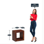 Load image into Gallery viewer, Detec™ Solid Wood End Table- 3 Different Finishes
