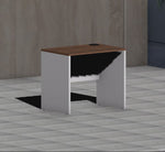 Load and play video in Gallery viewer, Detec™ Study Table - Dark Acacia &amp; Frosty White Color
