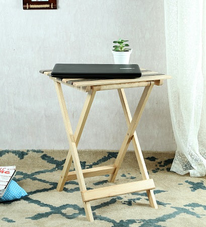 Detec™ Classi Plywood Foldable Table In Natural Finish
