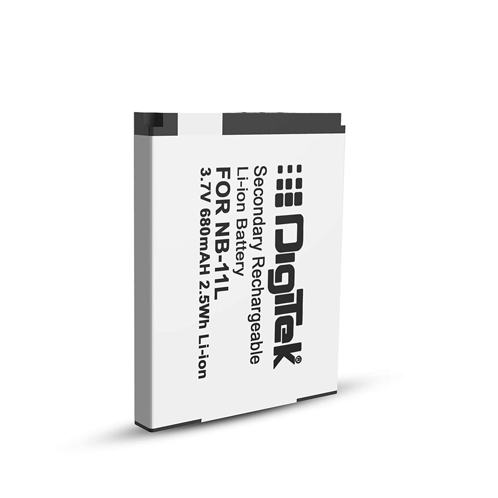 ओपन बॉक्स, DSLR कैमरा के लिए अप्रयुक्त DIGITEK NB-11L लिथियम-आयन रिचार्जेबल बैटरी (5 का पैक)