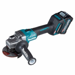 Makita 100mm/125mm 40Vmax XGT BL AFT Slide Switch Lock-On Cordless Angle Grinder 