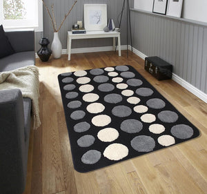 Saral Home Detec™ Soft Micro Polyester Anti Slip Tufted Floor Carpets