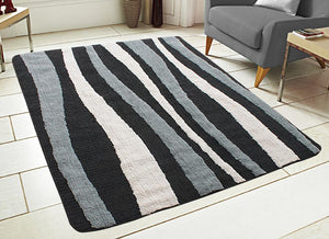 Saral Home Detec™ Waves design Carpet- (120x180cm)