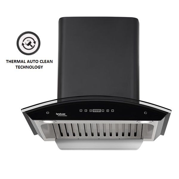 Hindware Chimney Auto Clean Hoods Series CLEO PLUS HAC BLK 60