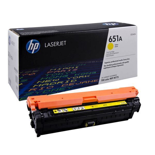 HP 651A Yellow Original LaserJet Toner Cartridge