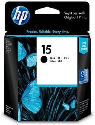 HP 15 Black Ink Cartridge