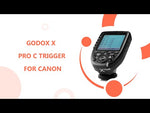 गैलरी व्यूवर में वीडियो लोड करें और चलाएं, Godox X Pro C Trigger For Canon

