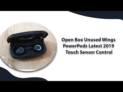 Open Box, Unused  Wings PowerPods Latest 2019 Touch Sensor Control