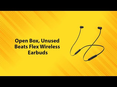 Open Box, Unused Beats Flex Wireless Earbuds