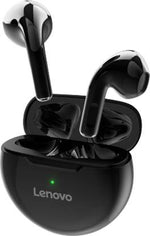 Load image into Gallery viewer, Lenovo Ht38 Bluetooth Headset  Black True Wireless
