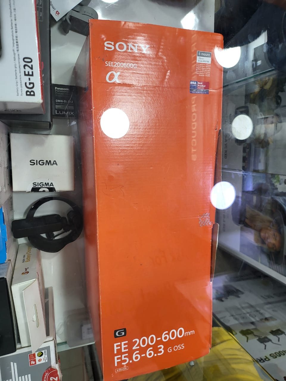 Open Box, Unused Sony FE 200 600Mm F5.6 6.3G