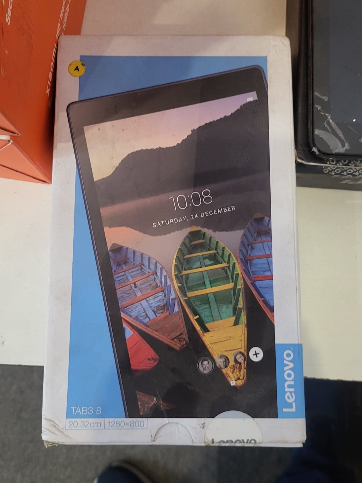 Open Box Unused Lenovo Tab3 8 Tablet 8 inch 16GB Wi-Fi + 4G LTE Voice Calling