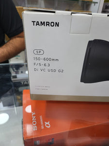 Tamron SP 150-600 mm Di VC USD G2 f/5-6.3 Telephoto Zoom Lens For Canon