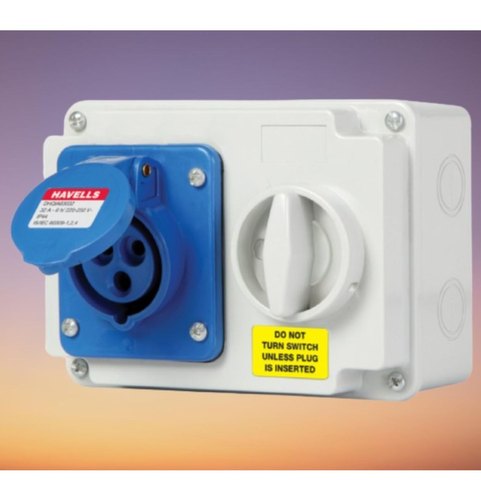 Havells Industrial Interlocking Socket