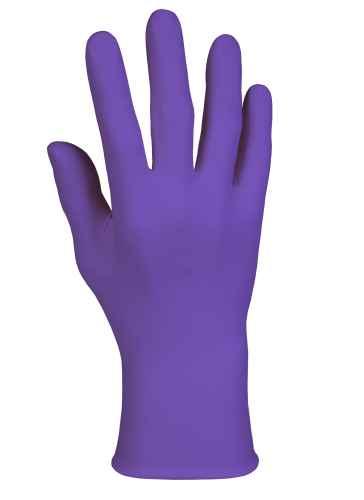 Kimberly-Clark 50 Pcs 12 Inch 5.9 mil Purple Nitrile-Xtra Exam Gloves Box, 50603