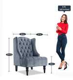 Load image into Gallery viewer, Detec™ Wing Chair - Grey Color 
