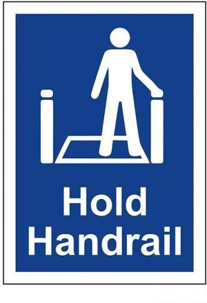 Detec™ Hold Handrail Sign Board