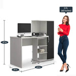 Load image into Gallery viewer, Detec™  Study Table with cabinet 
