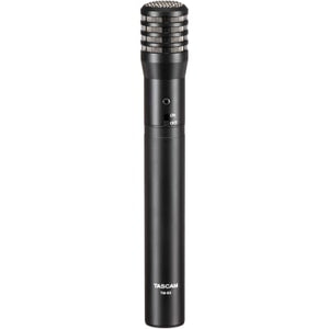 Tascam TM 60 Battery Powered Condenser Microphone Bundle