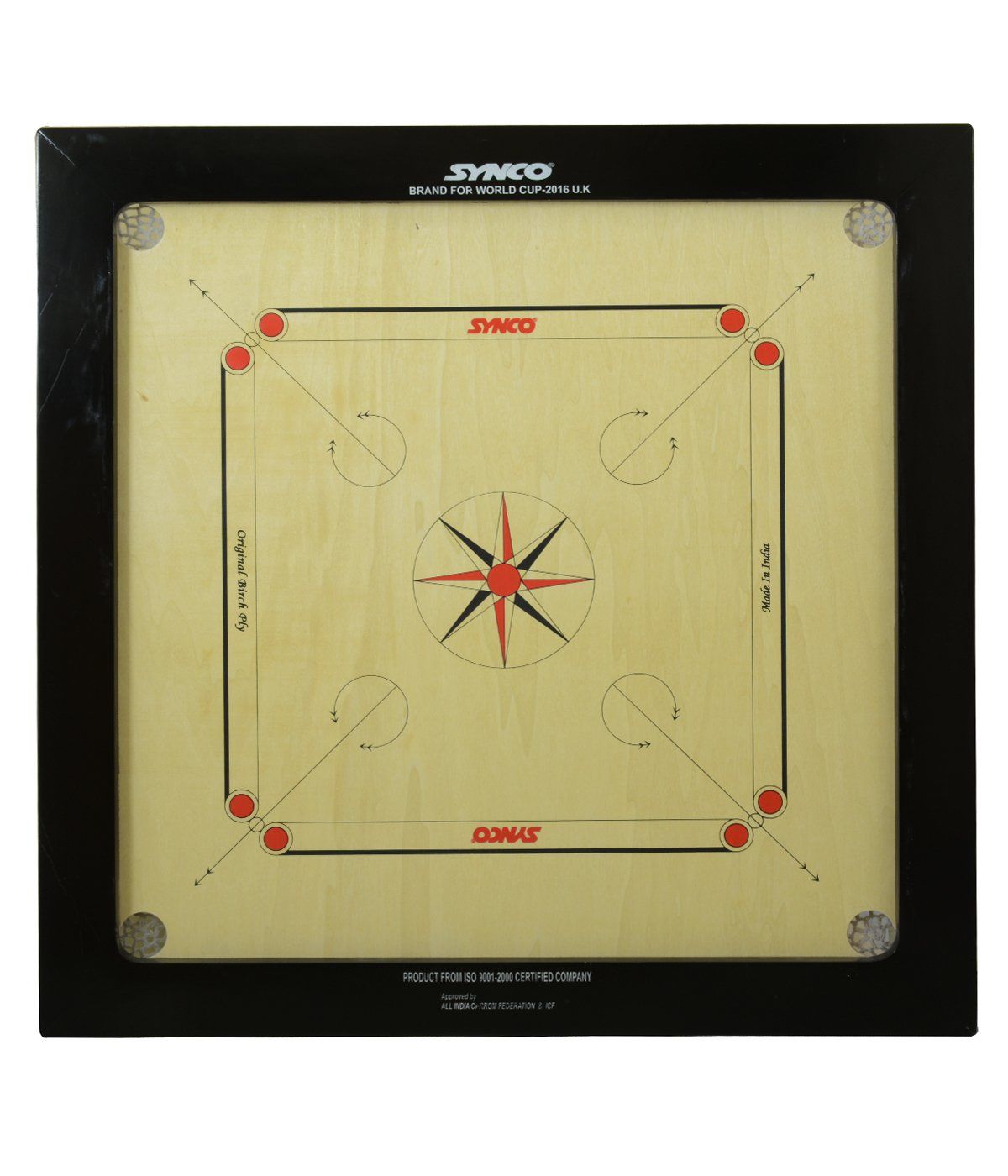 Detec™ Synco Kiron/Kiron Super Carrom Board