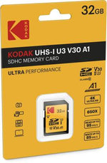 Load image into Gallery viewer, Kodak Sd Memory Card 32 GB 95 Speed

