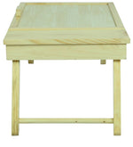 गैलरी व्यूवर में इमेज लोड करें, Detec™ Classi Pine Wood Portable Table in Natural Color
