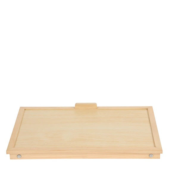 Detec™ Classi  Pine Wood Portable Table in Rustic Finish