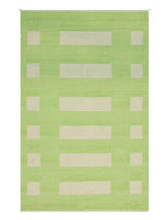 Load image into Gallery viewer, Saral Home Detec™ Premium Quality Cotton Multi Purpose Handloom Made Rugs (70 X 130 CM) - Green 
